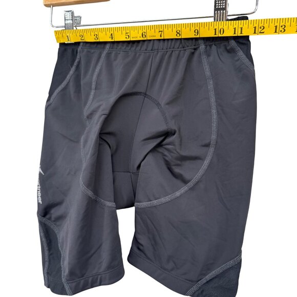 Sportneer Cycling Shorts Mens Black Padded Pull On 6" Size S - Picture 5 of 10